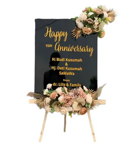 Papan Bunga Akrilik cilebak